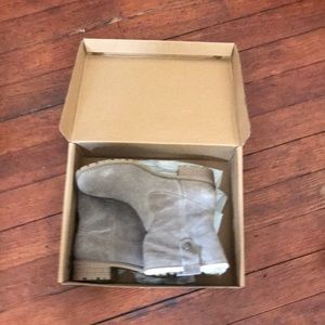 Bjorndal brown fur boots